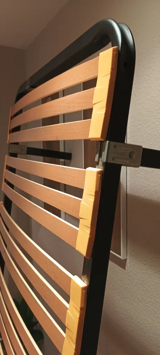 Cabezal y somier de hierro 90cm