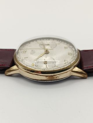 Heuer Cronografo 1950 placcato oro
