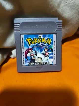 Videojuego Pokémon Team Rocket Edition Game Boy