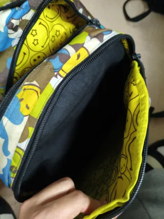 Mochila grande con alegría