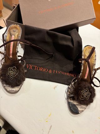 Zapatos Vittorio & Lucchino Marrón Multicolor