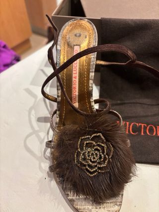 Zapatos Vittorio & Lucchino Marrón Multicolor