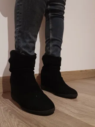 Botines negros mujer