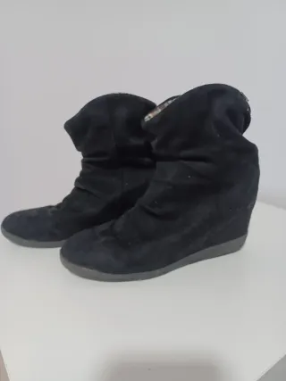 Botines negros mujer