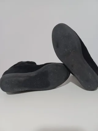 Botines negros mujer