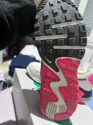 Nike Air Max Scarpe Bambina Rosa Bianco