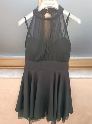 Vestitino nero con tulle