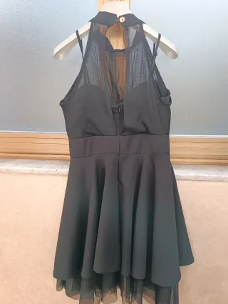 Vestitino nero con tulle