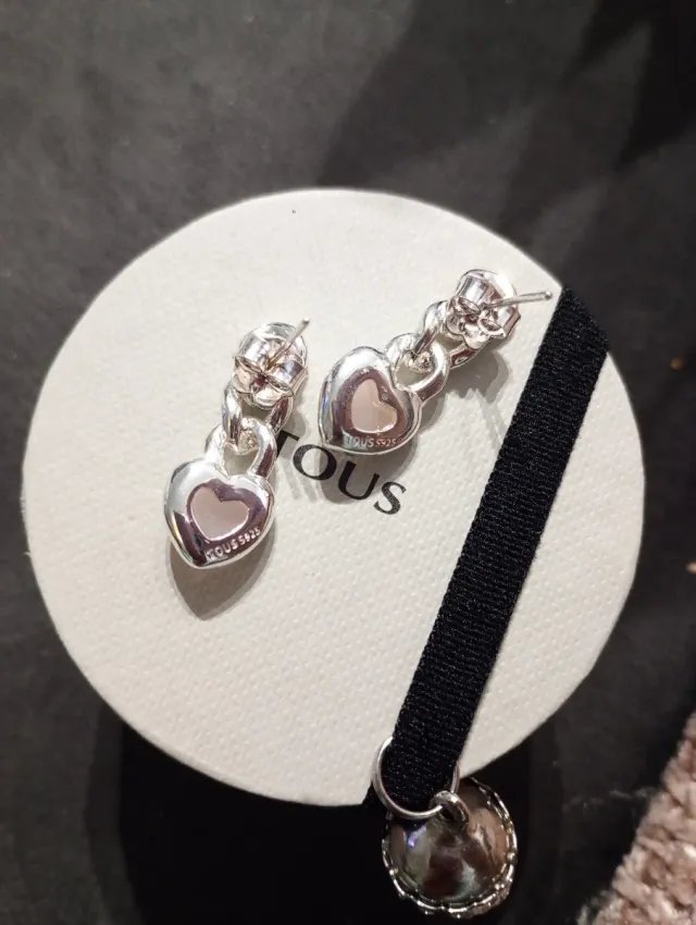 Pendientes Corazón Plata