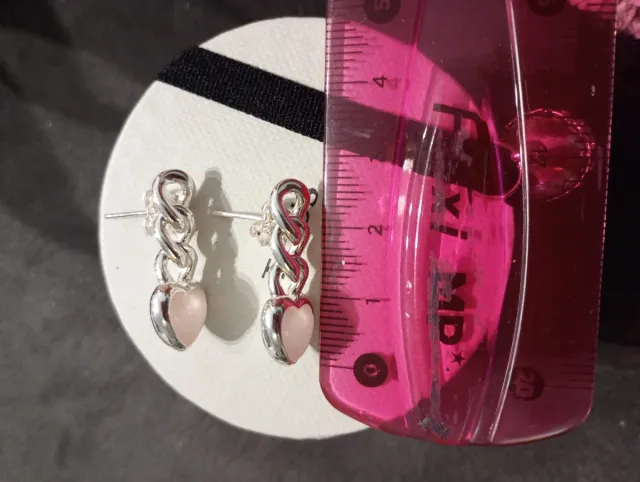 Pendientes Corazón Plata