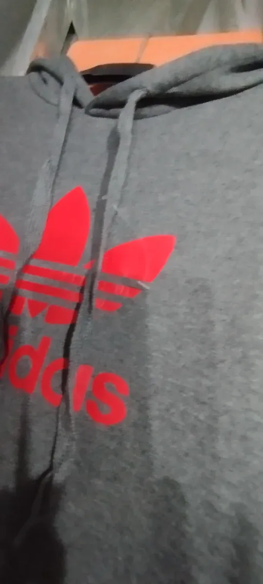 Chándal Adidas Gris y Rojo