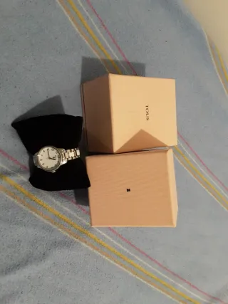 Reloj Tous Plata y Blanco
