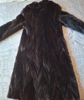 Abrigo vintage lujo años 70 –Boutique Ero’s Madrid