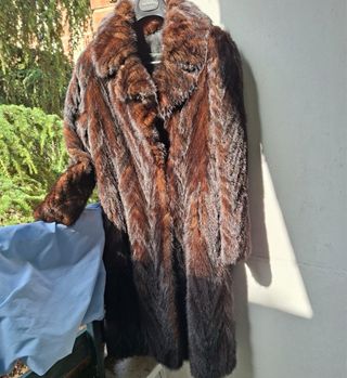 Abrigo vintage lujo años 70 –Boutique Ero’s Madrid