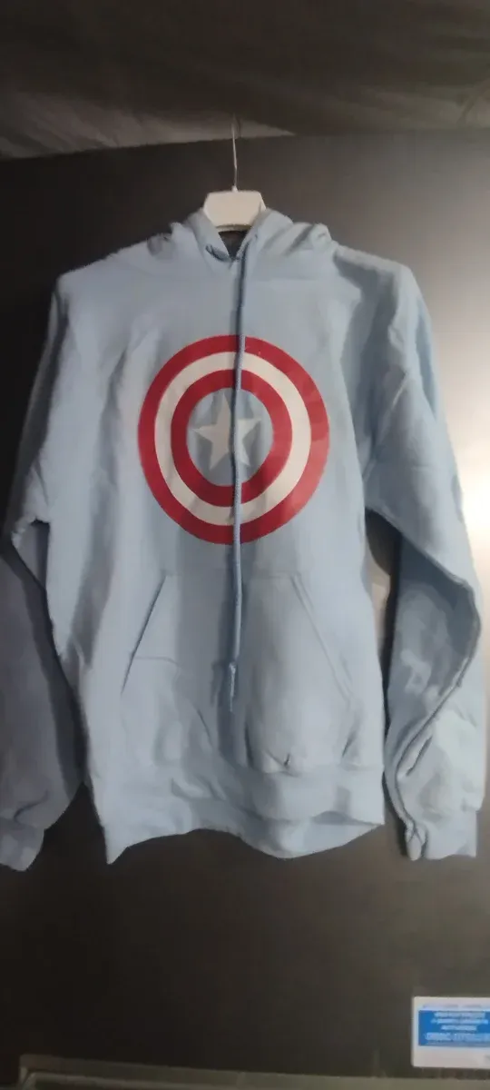 Sudadera Capitán América Azul