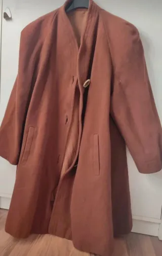 Abrigo Vintage Diseño Exclusivo Marrón