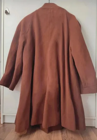 Abrigo Vintage Diseño Exclusivo Marrón