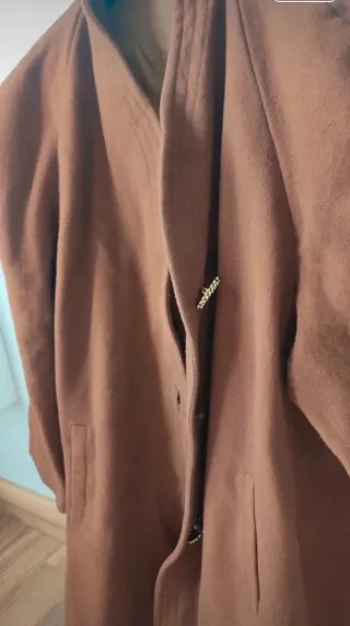Abrigo Vintage Diseño Exclusivo Marrón