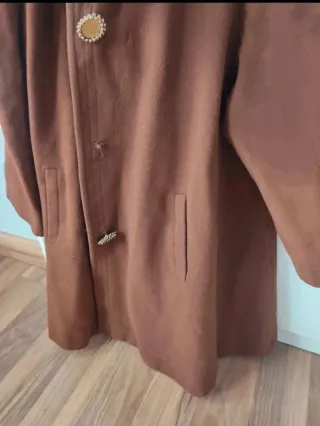 Abrigo Vintage Diseño Exclusivo Marrón