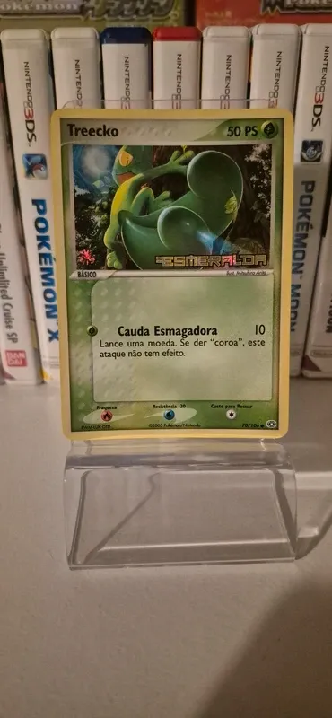 Pokémon TCG Treecko Holo Ex Esmeralda
