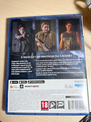 The Last of Us Parte II Remastered PS5