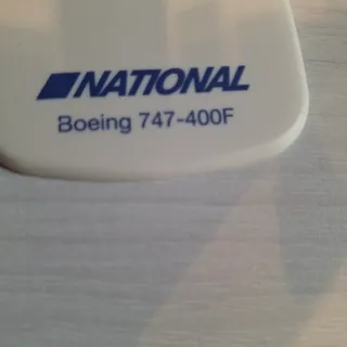Maqueta Avión Boeing 747-400F National 1/250