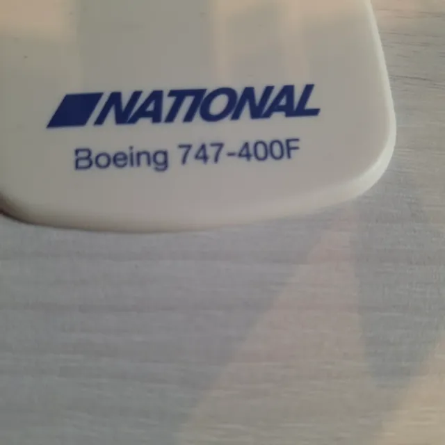 Maqueta Avión Boeing 747-400F National 1/250
