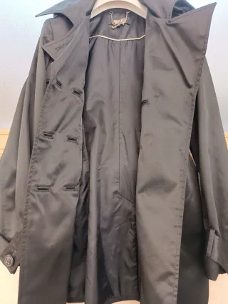 BOSS ORANGE Giubbino Trench Nero Taglia S