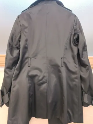 BOSS ORANGE Giubbino Trench Nero Taglia S