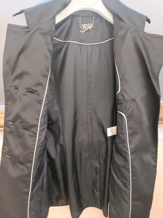 BOSS ORANGE Giubbino Trench Nero Taglia S