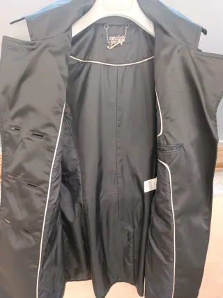 BOSS ORANGE Giubbino Trench Nero Taglia S