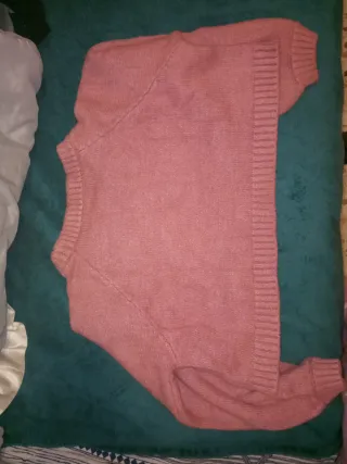 Jersey rosa crop top