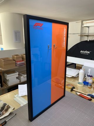 Espositore Formula 1 lego McLaren 42141