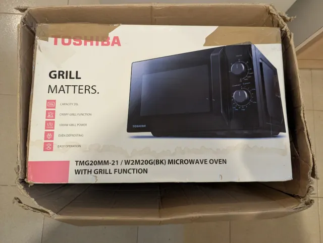 Horno Microondas Toshiba W2M20G(BK)/TMG20MM-21