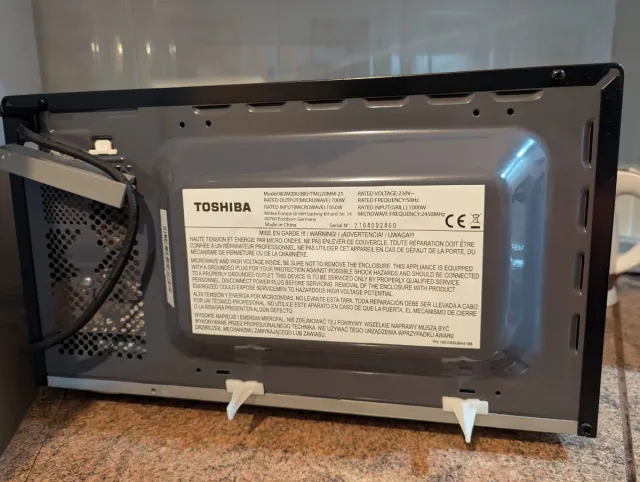 Horno Microondas Toshiba W2M20G(BK)/TMG20MM-21