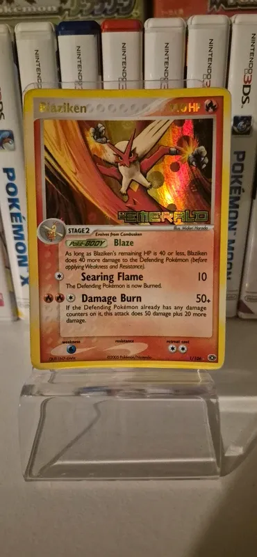 Blaziken [Reverse Holo] #1 Pokemon Emerald