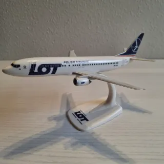 Maqueta Avión LOT Polish Airlines Boeing 737-400