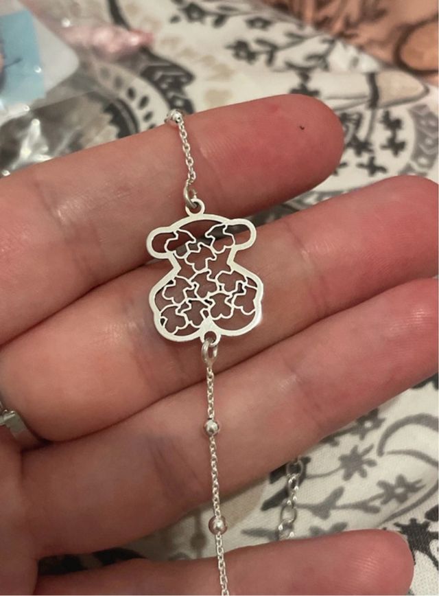 Pulsera Plata Ley Oso