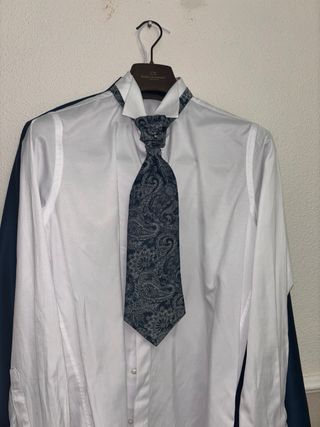 Traje ENZO ROMANO azul