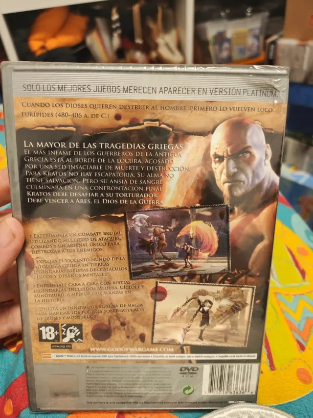 God of War PS2 Platinum Precintato NUOVO