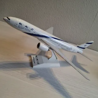 Maqueta Avión Boeing 777-200 El Al 1/200