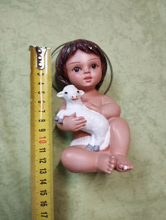 Figura Niño Jesús con cordero