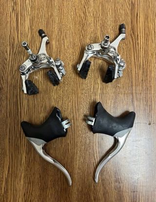 Manetas y puentes de freno Shimano RX100