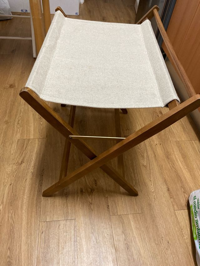 Maletero plegable de madera,Zara home