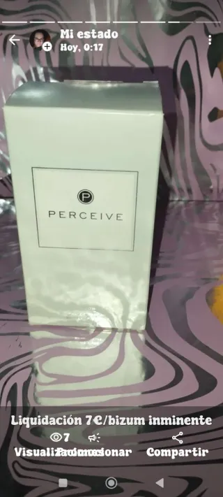 Perfume Avon Perceive Nuevo