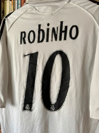 Camiseta Real Madrid Robinho original Adidas 2000s