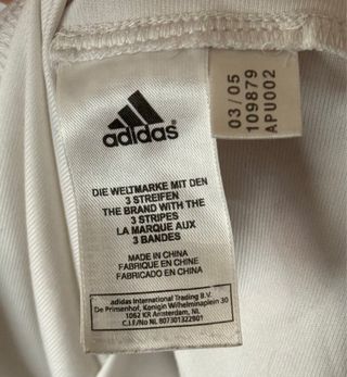 Camiseta Real Madrid Robinho original Adidas 2000s