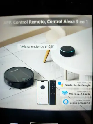 Robot Aspira y frega, mando,app,etc.NUEVOS