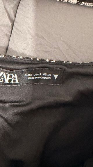 Conjunto Zara Top y Falda