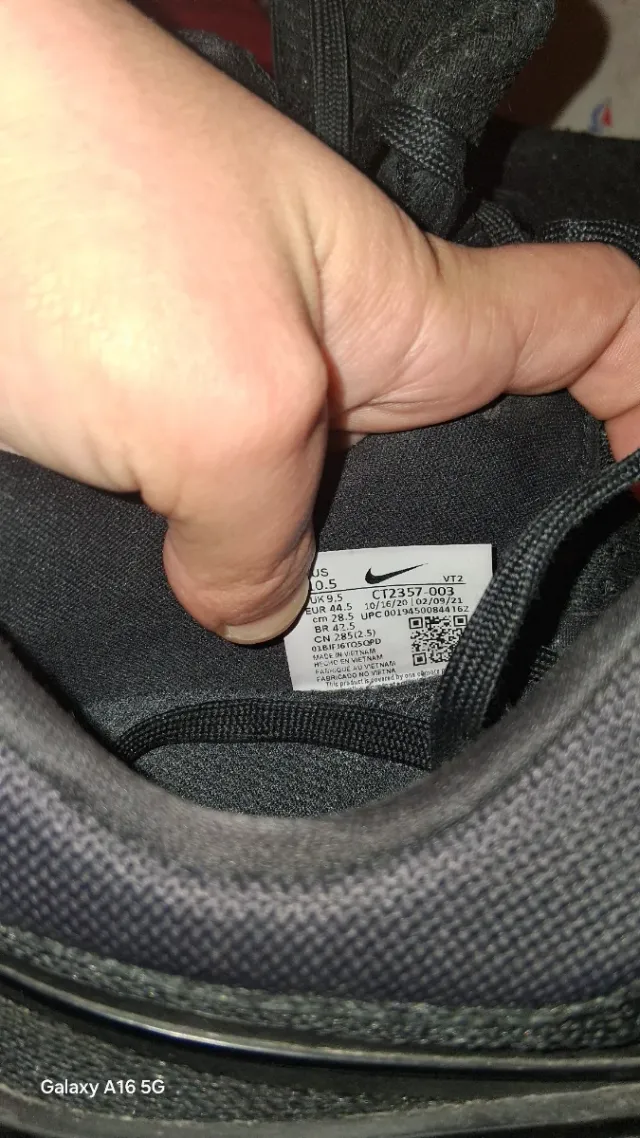 Zapatillas Nike Negras Talla 44.5